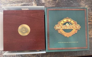 Monopoly The Heirloom Edition 1997 Wooden Box Parker Brothers Board Game - Picture 1 of 18