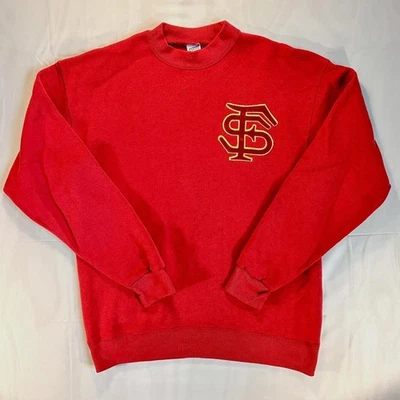 Vintage 80s FSU Crewneck Sweatshirt Florida State Seminoles Soffe Made in USA - Image 1 of 3