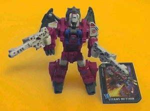 Transformers Titans Return GROTUSQUE & Fergul Figures NO Scorponok Headmaster - Picture 1 of 4