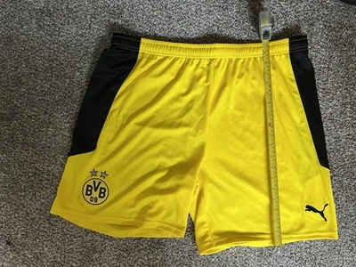 Pantalones Cortos PUMA Borussia Dortmund Talla XXL Para Hombre Nuevos Sin Etiquetas Fútbol Fútbol BVB Foto 1 de 4