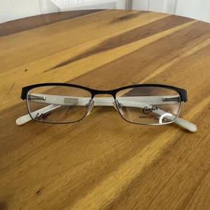 Candie’s C Onix BLK Schwarz Halbrand Brille Brillengestell Metall 50-16-135 NEU - Bild 1 von 8