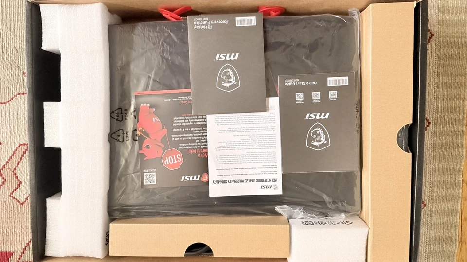 MSI Gaming Power GL73 8SE Win11 Intel Core i5-8300H 16GB RAM 256GB SSD 17.3" - Image 1 of 4