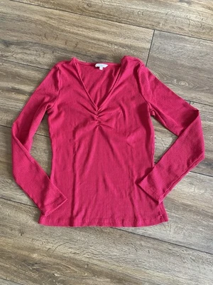 Damen Shirt Langarm Gr. M/L Beerefarben 🌸 - Bild 1 von 4