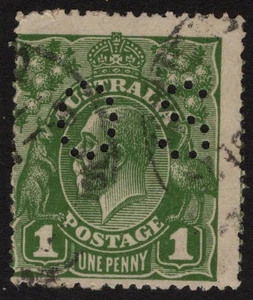 1d VERDE KGV PERF "OS" - PERFORACIONES MUY FUERA DE LUGAR FINO USADO (A30689) - Imagen 1 de 1