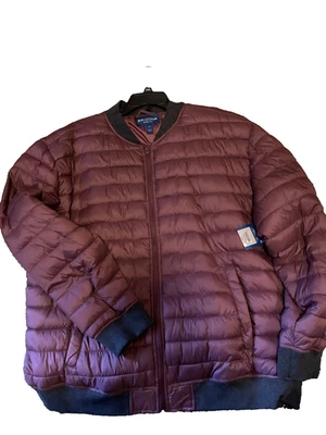 Arizona Jean Co Para Hombres Grande Acolchado Burbuja Puffer Chaqueta Abrigo Ciruela XXL Nuevas Etiquetas Foto 1 de 4