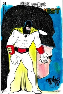 Space Quest #1 (2025) Dynamite Comic Sketch Cover Variant W Original DCastr Art - Picture 1 of 6