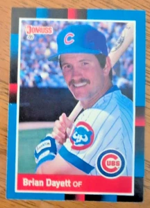Brian Dayett Chicago Cubs 1988 Donruss Baseballkarte #416 neuwertig - Bild 1 von 2