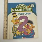 Vintage On My Way With Sesame Street I Can Count Volume 2 1989 Hardcover