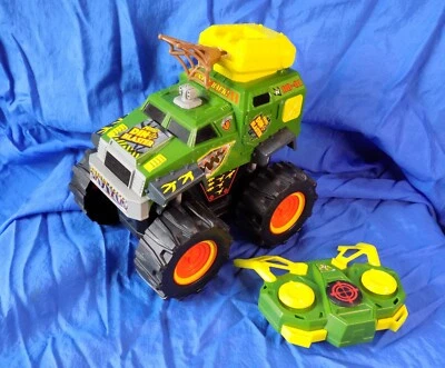 Nikko DINO BLASTER RC Car w/ Spinning Action & Net Launcher Tested Working - Image 1 of 4