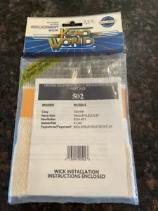 Kerosene Heater replacement Wick Kero World Many Wick Numbers Available! NOS - Picture 1 of 113