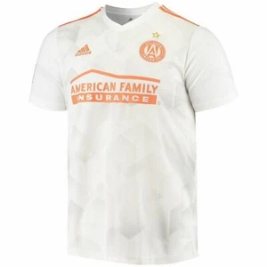 Adidas MLS Atlanta United FC Youth Replica Away Jersey White/Orange CD3629  - Picture 1 of 3
