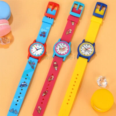 Sporty Kids Watches For Boys Girls Children Waterproof Wristwatch Gift - image 1 of 4