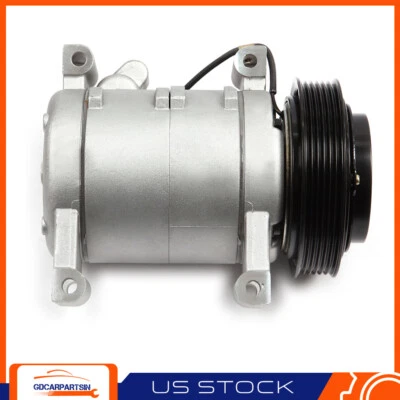 Compresor y embrague de aire acondicionado para 1998-2004 Isuzu Rodeo 1998-02 Honda Passpor 3,2 L Foto 1 de 4
