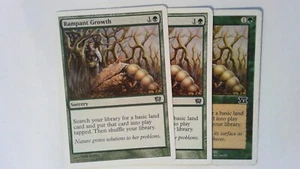 3x Rampant Growth - Magic the Gathering Green - Picture 1 of 2