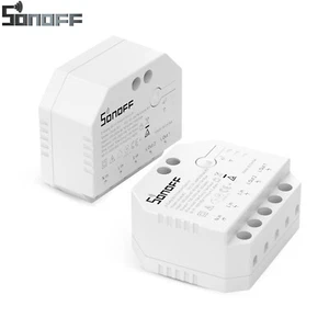 2Pcs Sonoff Dual R3 WIFI Smart Schalter 16A 2Wege WLAN Relaismodul APP-Steuerung - Bild 1 von 12