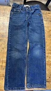 LEVI'S 7x Blue Jeans 505 Regular Fit Straight Medium Wash - Picture 1 of 3