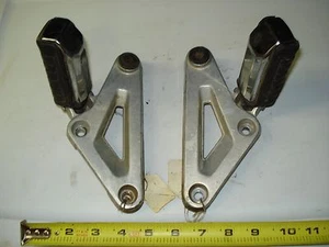 1984 Honda Magna VF700C Right and Left Rear Passenger Foot Pegs Rests Steps - Picture 1 of 2