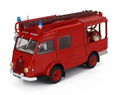 MODELLINO CAMION STATICO HACHETTE RENAULT 1000KG VIGILI DEL FUOCO 1965 1:43 - Immagine 1 di 3