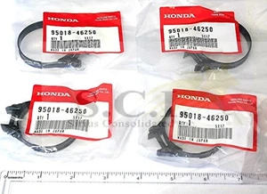 HONDA CT90 CRF100R XR200R CB550 CB650 CB750 AIR CLEANER HOSE CLAMPS SET OF 4 - Bild 1 von 4