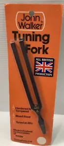 John Walker Tuning Fork Piano 440 A England Tuner Unopened Blue Steel - Picture 1 of 4
