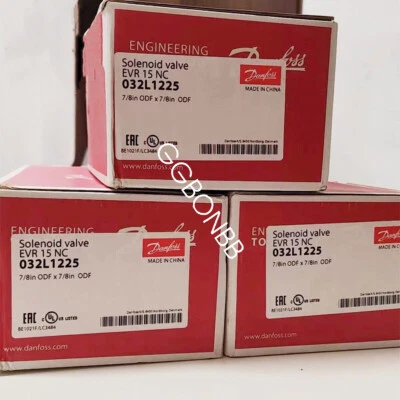 1PC Danfoss EVR15NC 032L1225 Solenoid Valve  FedEx or DHL or UPS - Image 1 of 2