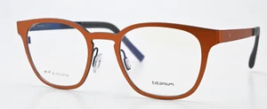 Gafas BLACKFIN Dayton BF1002 COL 1530 naranja mate seda panto unisex Flex titanio - Imagen 1 de 11