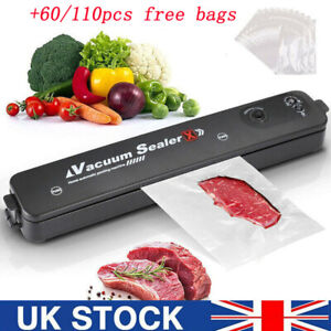 Vacuum Food Sealer Automatic Manual Sealer Dry Wet Pack Machine with 60/110 Bags