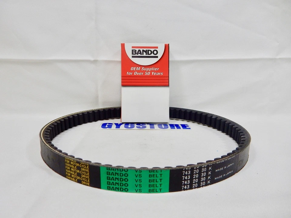 BANDO PREMIUM CVT DRIVE BELT 743-20-30 (150cc GY6) *MADE WITH KEVLAR*  - Image 1 of 1