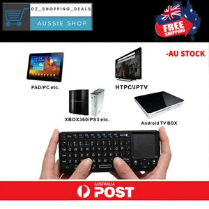 New Rii RT-MWK X1 wireless keyboard mini keyboard with touchpad for PC smart TV - Picture 1 of 3