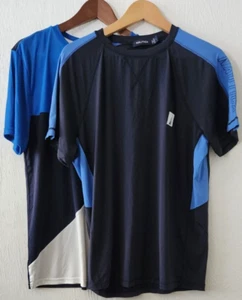 Set of Two Nautica Men's size Medium Workout Shortsleeves Top - Picture 1 of 10
