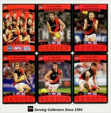 2010 AFL Teamcoach Trading Card Base Card Team set ESSENDON(13)
