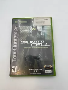 Tom Clancy's Splinter Cell (Microsoft Xbox, 2002) ohne Anleitung - Bild 1 von 8