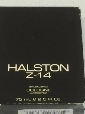 HALSTON Z-14 PARA HOMBRES DE HALSTON - SPRAY DE COLONIA 2,5 OZ/75 ML - VINTAGE - RARO Foto 1 de 4