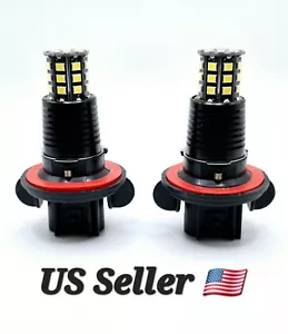 2 SUPER LED headlight bulbs for 2023 Polaris 550 lxt pn 4012279 12v 60/55w bulb - Picture 1 of 12