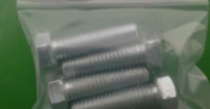 7/16" X 1 1/2" UNC HEX HEAD SET SCREW  X 4   SH507121 - Picture 1 of 1