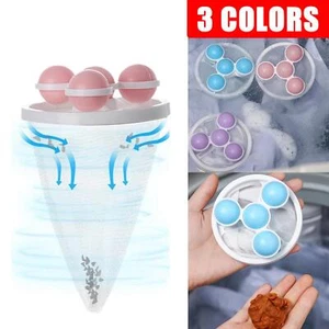 Washing Machine Hair Filter Floating Pet Lint Hair Catcher HOTU Reusable Y8G5 - Picture 1 of 12