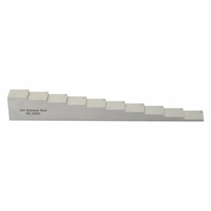 Bloque de prueba NDT de 10 pasos 0,100""-1.000"" para bloque de calibración de linealidad de espesor - Imagen 1 de 3