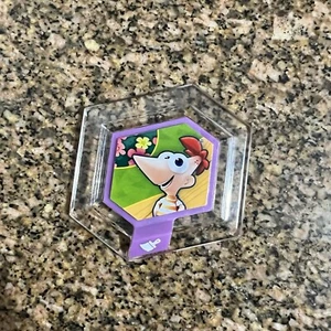 Disney Infinity Phineas und Ferb Tri State Area Gelände sechseckige Power Disc - Bild 1 von 2