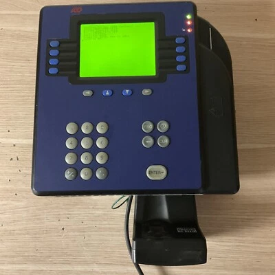 ADP MODEL 4500 DIGITAL EMPLOYEE ETHERNET TIME CLOCK / JUA1461 - Image 1 of 4