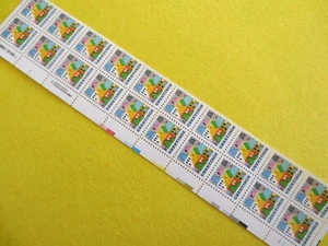 Doc Sc# 2248 Love Heart Flower 22¢ 1987 Block of 4 MNH - Picture 1 of 3