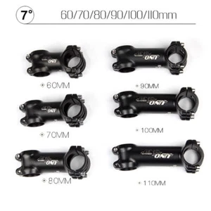 For UNO Stem 7°/17°/35°Mountain Road Bike Handlebar Stem Aluminum 31.8*60-130mm - Picture 1 of 12