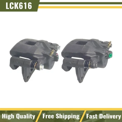 For 1998-2002 Toyota Corolla Front Left & Right Disc Brake Calipers with Bracket - Image 1 of 4
