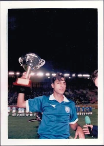 Eli Ohana last game israel nationl team original press photo, 1995 - Picture 1 of 2