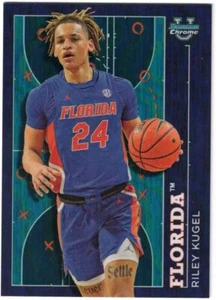 RILEY KUGEL 23/24 Bowman Chrome U University 1st AQUA PLAYMAKERS Refractor / 150 - Picture 1 of 2