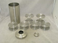 7" Stainless Steel Multi Reel Developing Tank Bundled w/ 2 120 & 4 35mm Reels