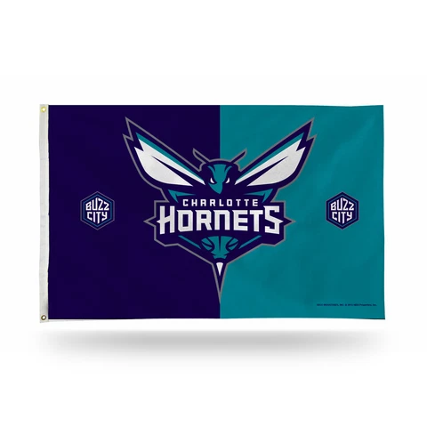 Rico Industries NBA Basketball Charlotte Hornets Standard 3' x 5' Banner Flag Cover