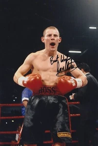 Ross Minter Hand Signed 12x8 Photo - Boxing Autograph 1. - Bild 1 von 1