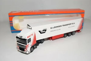 Camión de transporte A5 28 1:50 TEKNO DAF 95XF 95 XF G. VAN DONGEN CON REMOLQ... - Imagen 1 de 7