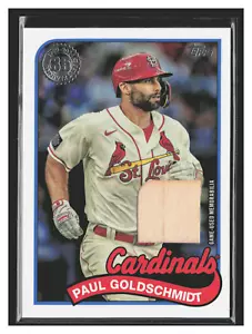 Paul Goldschmidt - 2024 Topps '89 Topps Relics #89BRPG - Picture 1 of 2