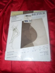 Echte Vintage Reiter Nylonstrümpfe Nylons Gr. 9,5 diamant 84-86cm Perlonstrümpfe - Bild 1 von 2